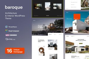 Download Baroque - Architecture & Interior WordPress Theme