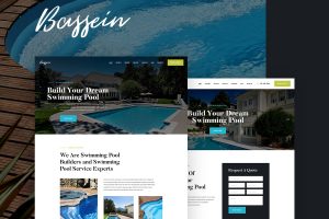 Download Bassein Swimming Pool Service WordPress Theme