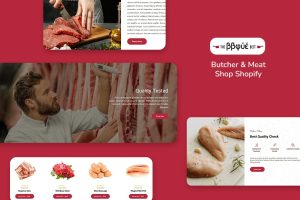 Download BBque - Food, Butcher & Meat Shop Shopify Theme Meat, Food Delivery & Packed Food eCommerce Store Template. Processed eatery & Premium Marketplaces.