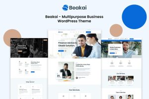 Download Beakai - Multipurpose Business WordPress Theme Beakai – Theme suitable for corporate website like Consultioial Advisor, Accountant, Consulting Firm