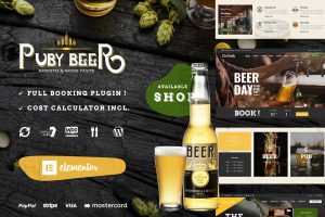 Download Beer & Brewery Pub Theme Pub, Book, Table reservation & Beer Cost Calculator