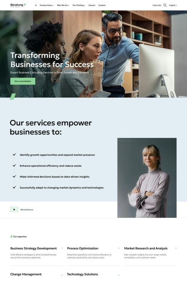 Download Beratung - Consuting & Finance WordPress This lovely niche Elementor Pro WordPress theme built for the Consulting and Finance Industry