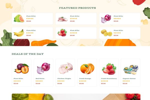 Download Bfres - Organic Food WooCommerce Theme WooCommerce, Elementor