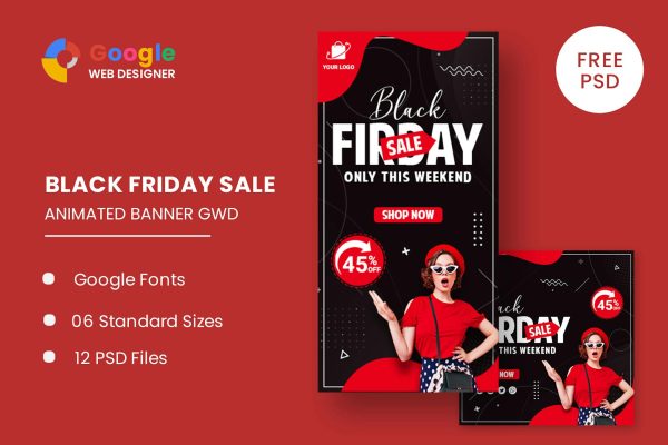 Download Big Sale Black Friday HTML5 Banner Ads GWD Big Sale Black Friday HTML5 Banner Ads GWD