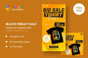 Download Big Sale Tshirt HTML5 Banner Ads GWD Big Sale Tshirt HTML5 Banner Ads GWD