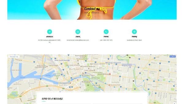 Download Bikini Beach - Lingerie, Bikini Shopify Theme