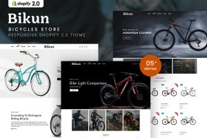 Download Bikun - Bicycles Store Shopify 2.0 Theme Bicycles Store Responsive Shopify 2.0 Theme