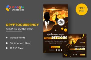 Download Bitcoin Cryptocurrency Animated Banner GWD Bitcoin Cryptocurrency Animated Banner GWD