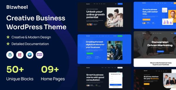 Download Bizwheel - Creative Business WordPress Theme Creative Business WordPress Theme