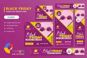Download Black Friday Sale Fashion Eyewear HTML5 Banner Ads Black Friday Sale Fashion Eyewear HTML5 Banner Ads