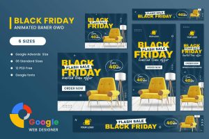 Download Black Friday Sale Furniture HTML5 Banner Ads GWD Black Friday Sale Furniture HTML5 Banner Ads GWD