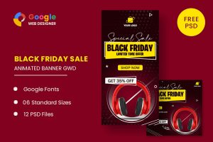Download Black Friday Sale Product HTML5 Banner Ads GWD Black Friday Sale Product HTML5 Banner Ads GWD