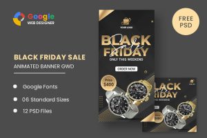 Download Black Friday Sale Watch HTML5 Banner Ads GWD Black Friday Sale Watch HTML5 Banner Ads GWD