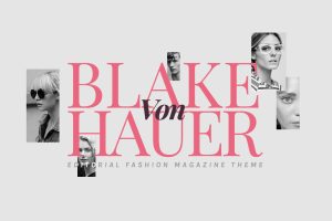 Download Blake - Editorial Fashion Magazine Blog Theme A real WordPress fashion blog experience.
