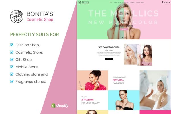 Download Bonita | Cosmetics, Salon Shopify Theme Beauty Products, Salon Equipment, Cosmetics and Healthcare Supplements eCommerce Shopify Theme!