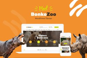 Download Bonko Safari & Zoo WordPress Theme