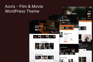 Download Booking Movie Film Tickets WordPress Theme - Aovis Cinema theme for booking tickets online movie and film.