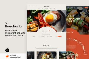 Download Boucherie - Restaurant and Cafe WordPress Theme Welcome to Boucherie, a restaurant WordPress Elementor Pro theme, epitome of Michelin Star’s taste.