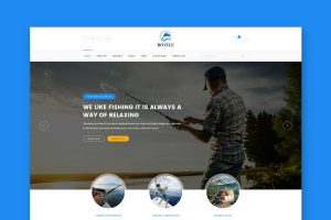 Download Bovile - Fishing HTML Template Fishing Template