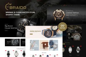 Download Braido - Minimal & Clean Watch Store Shopify Theme Minimal & Clean Watch Store Shopify Theme