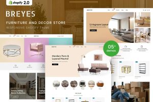 Download Breyes - Furniture Store Shopify 2.0 Theme Furniture Store Responsive Shopify 2.0 Theme