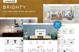 Download Brighty - Lighting & Interior Lights Shopify Theme Lighting & Interior Lights Shopify Theme