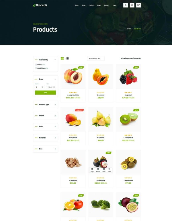 Download Broccoli - Organic Food Store Shopify Theme OS 2.0 Broccoli – Organic Food Store Multipurpose eCommerce Responsive Shopify Theme OS 2.0