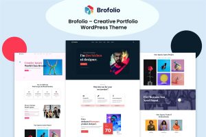 Download Brofolio – Creative Portfolio WordPress Theme Brofolio – Creative Portfolio WordPress Theme is high quality creative portfolio Theme.