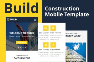 Download Build - Construction Mobile Template