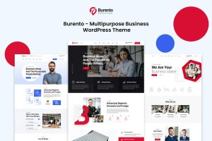 Download Burento - Multipurpose Business WordPress Theme Burento for various types of company project, startup, agency, digital and business agency websites.
