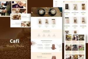 Download Cafi - Coffee Shops & Cafés Responsive Shopify Coffee, Juices, Cake Tea, Drinks Premium Shopify Template. Food Delivery, Food Order eCommerce Theme