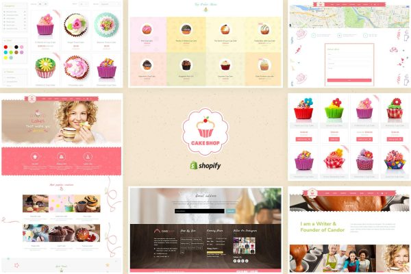 Download Cake Shop - Shopify Theme for Bakery and Cafe Cup Cake, Ice Cream and Cookies e-Shop Theme. Responsive, Powerful & Easy to Customise Back-end.