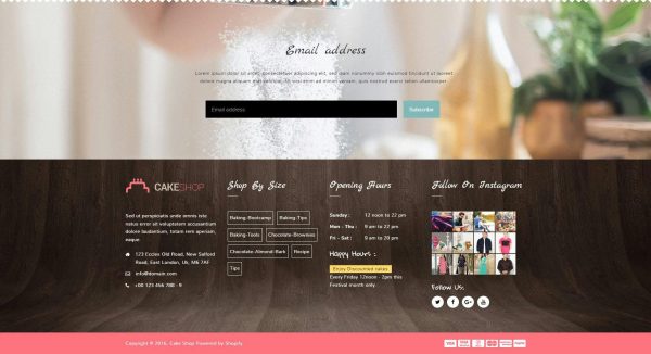 Download Cake Shop - Shopify Theme for Bakery and Cafe Cup Cake, Ice Cream and Cookies e-Shop Theme. Responsive, Powerful & Easy to Customise Back-end.