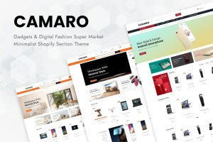 Download Camaro - Gadgets & Digital Shopify Theme Gadgets & Digital Shopify Theme