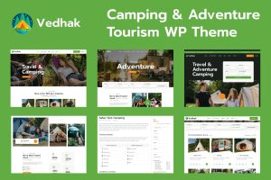Download Camping & Adventure Tour WordPress Theme - Vedhak Camping & Adventure Tour WordPress Theme designed for all activities sports, hiking campground