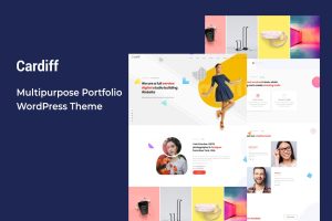 Download Cardiff - Multipurpose Portfolio WordPress Theme