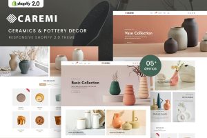 Download Caremi - Ceramics & Pottery Decor Shopify Theme Ceramics & Pottery Decor Shopify 2.0 Theme