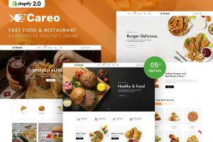 Download Careo - Fast Food & Restaurant Shopify 2.0 Theme Fast Food & Restaurant Responsive Shopify 2.0 Theme