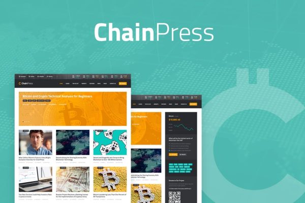 Download ChainPress  Financial WordPress Business Blog Theme