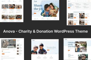 Download Charity & Donation WordPress Theme - Anova Charity & Donation is a clean, modern, creative, unique WordPress Theme