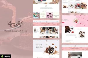 Download Chokee - Cakes, Sweets & Chocolate Shopify Theme Online Cake Store, Cake Products, Juices, Milkshakes & Cake Shops, Bakery Shopify eCommerce Theme