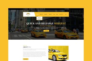 Download City Taxi Bootstrap 4 HTML Template for Taxi