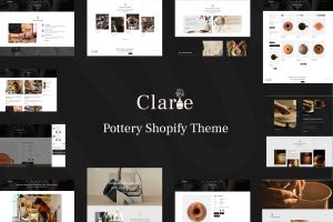 Download Clarie - Pottery, Crafts Handmade Shopify Theme Luxury Handmade Pots & Cermics Pottery Online Store. Clay Handicrafts & Art Materials & Gifts Shop.