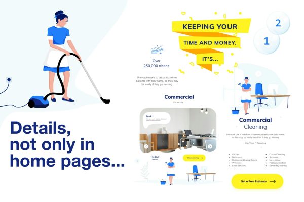 Download Cleaning Services - WordPress Theme The Ultimate Niche WordPress Theme for the Cleaning Company