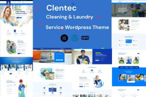 Download Clentac - Cleaning Services WordPress Theme Cleaning Wordpress Theme