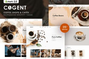 Download Cogent - Coffee Shops & Cafés Shopify 2.0 Theme Coffee Shops & Cafés Responsive Shopify 2.0 Theme