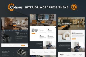 Download Cohous - Interior WordPress Theme business, decoration, elegant, elementor, furniture, Interactive, wordpress