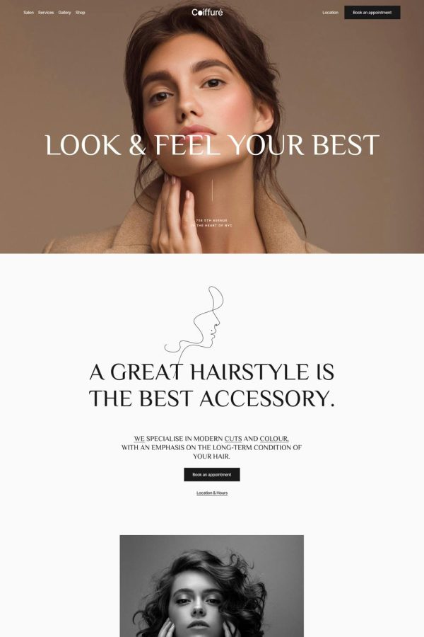 Download Coiffure - Hair Salon & Barber WordPress Theme Welcome to Coiffure, a modern WordPress Elementor Pro Hair Salon, and Barber Shop Theme.