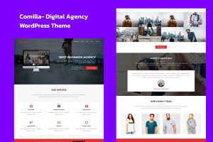 Download Comilla - Digital Agency One Page WordPress Theme Comilla is Responsive Digital Agency WordPress Theme fresh and clean Design. It makes for corporate