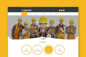 Download Construction - Industrial HTML5 Template Construction & Building